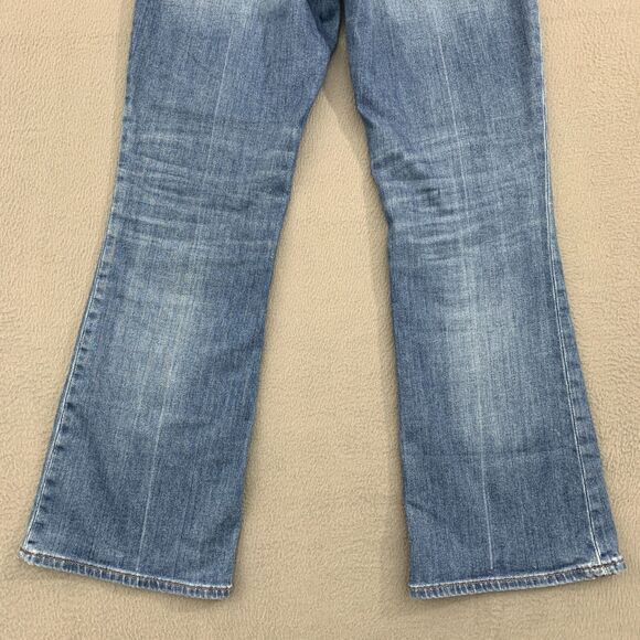 Madewell Jeans Womens Size 28 Cali Demi Bootcut Stretch Distressed Inseam 26" - Picture 15 of 15